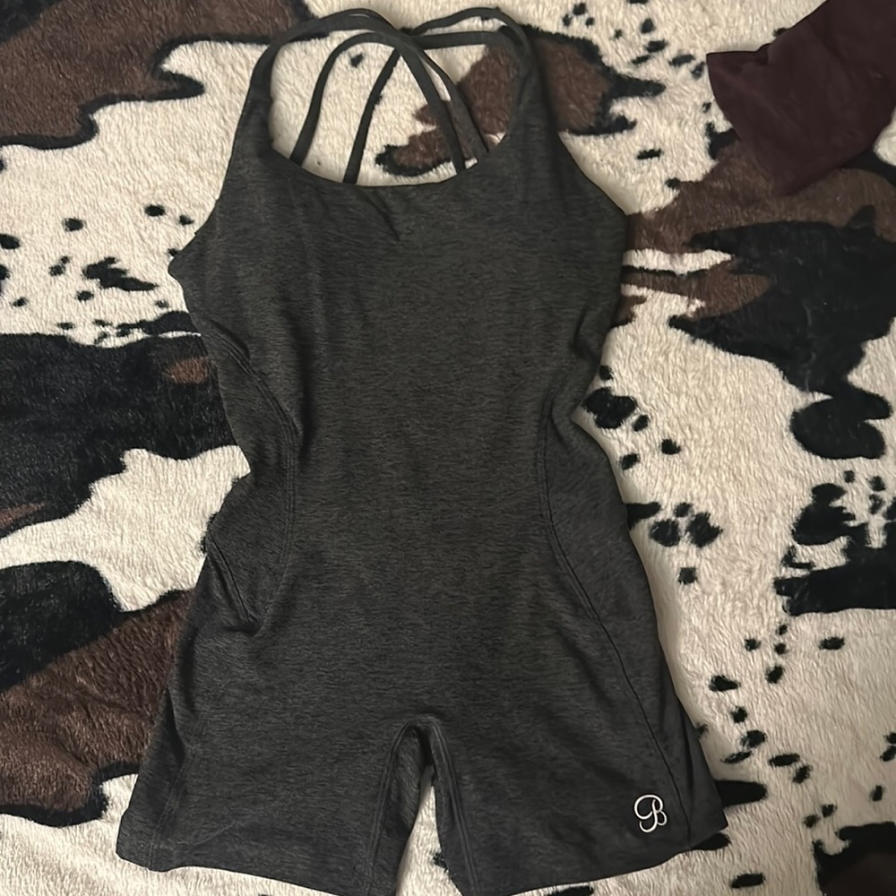 Bombshell sportswear jumpsuit and leggings.